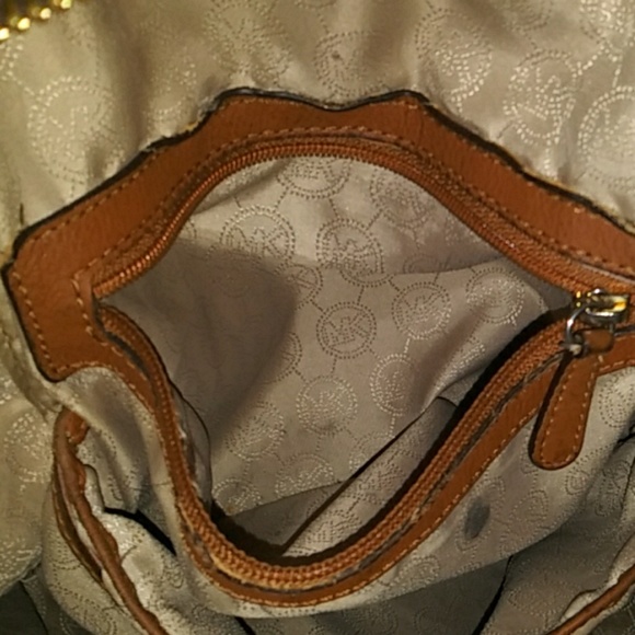 Michael kors brown bookbag